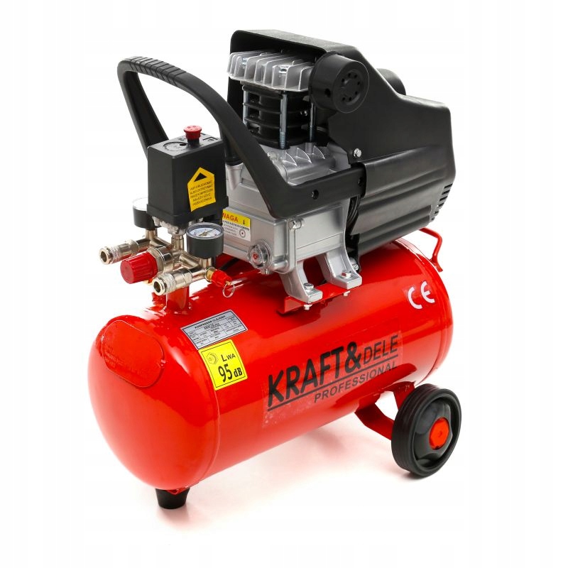 Olejový kompresor Kraft&Dele KD400 24 l 8 bar